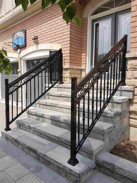 fabricated aluminum stairs|residential aluminum exterior stair railings.